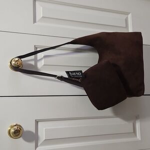 NWT BUENO COLLECTION FAUX SUEDE SLOUCHY SHOULDER BAG SET